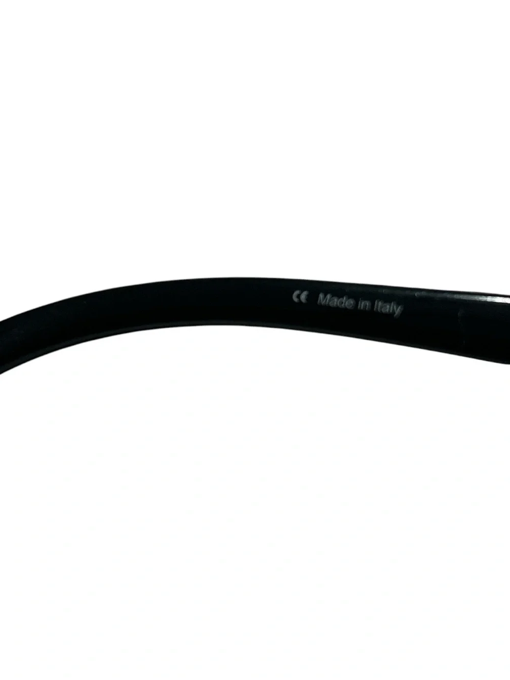 Escada Black Curved Eyeglass Temple Arm